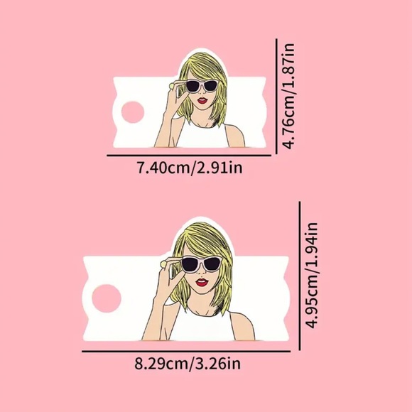 💛Taylor Swift Name Plate 20oz 30oz Stanley Cup Accessories H2.0 Tumbler Topper - Picture 7 of 10